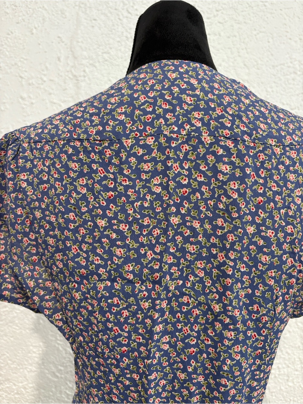 Reformation Floral Dress Mini Wrap Dress Size Medium - Picture 8 of 10